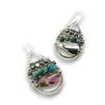 Apatite Aura Drop Earrings - Art by any Means Jewelryproduct_
