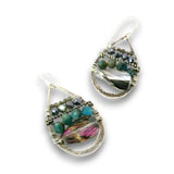 Apatite Aura Drop Earrings - Art by any Means Jewelryproduct_