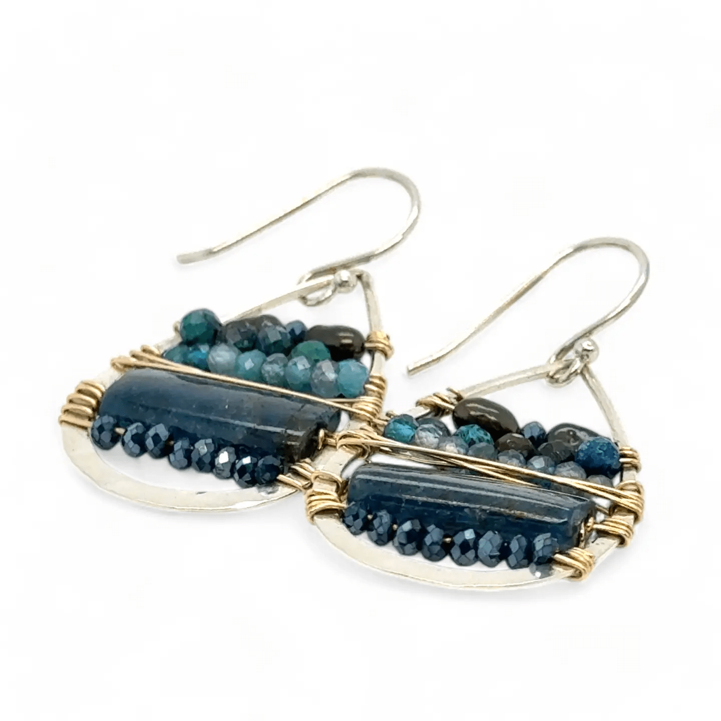 Apatite Gemstone Array Earrings E83568 - Art by any Means Jewelryproduct_