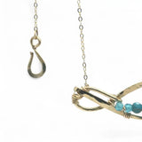 Apatite Infinity Necklace 84095N - Art by any Means Jewelryproduct_
