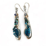 Apatite Jewel Drop Earrings - Art by any Means Jewelryproduct_