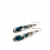 Apatite Jewel Drop Earrings - Art by any Means Jewelryproduct_