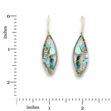 Apatite Microcosm Marquise Earrings - Art by any Means Jewelryproduct_