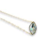 Apatite Microcosm Necklace 85086N - Art by any Means Jewelryproduct_