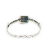Apatite Squared Cuff Bracelet B420 - Art by any Means Jewelryproduct_