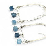 Aquamarine Arch Earrings E84134 - Art by any Means Jewelryproduct_
