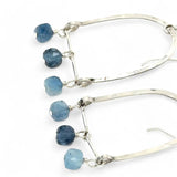 Aquamarine Arch Earrings E84134 - Art by any Means Jewelryproduct_