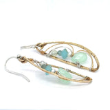 Aquamarine Dragon Fly Earrings E84172 - Art by any Means Jewelryproduct_