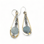 Aquamarine Drop Earrings E82004 - Art by any Means Jewelryproduct_