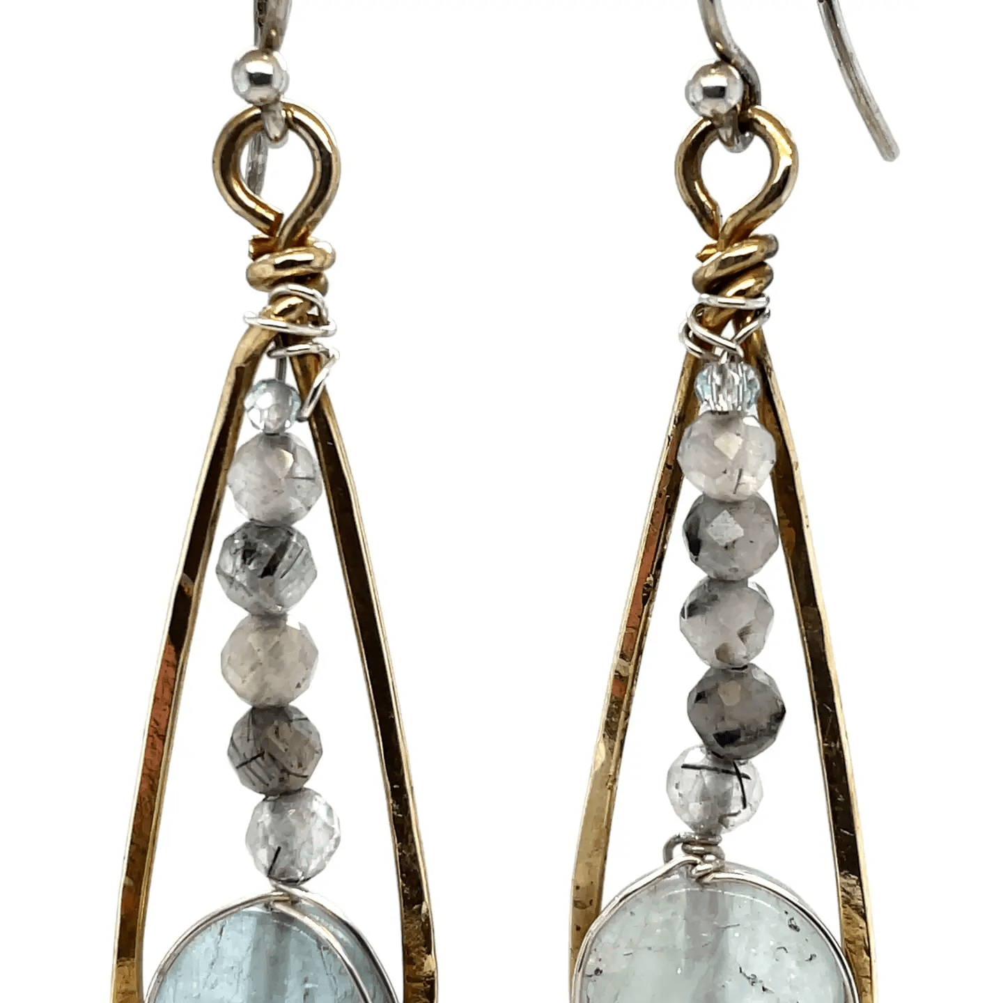 Aquamarine Drop Earrings E82004 - Art by any Means Jewelryproduct_