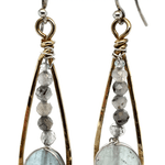 Aquamarine Drop Earrings E82004 - Art by any Means Jewelryproduct_