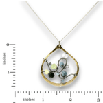 Aquamarine Galaxy Continuous Wire Necklace - Art by any Means Jewelryproduct_