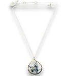 Aquamarine Galaxy Continuous Wire Necklace - Art by any Means Jewelryproduct_