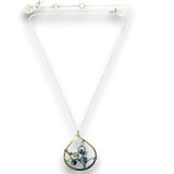 Aquamarine Galaxy Continuous Wire Necklace - Art by any Means Jewelryproduct_