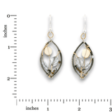 Aquamarine Microcosm Marquise Earrings - Art by any Means Jewelryproduct_