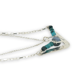 Arrow Trajectory Labradorite Necklace 84695N - Art by any Means Jewelryproduct_