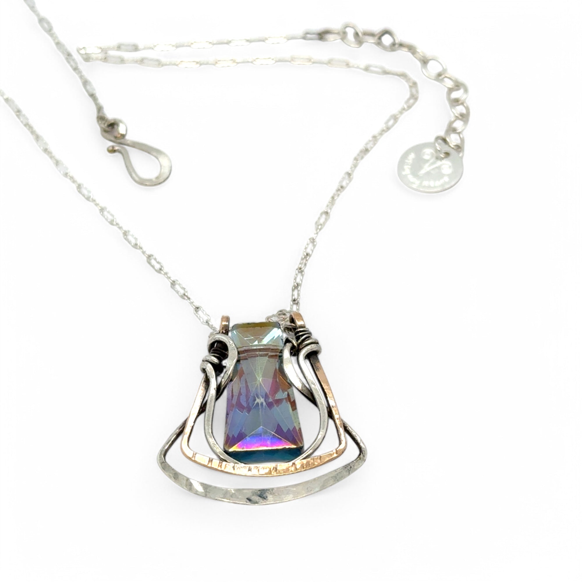 Art Nouveau Crystal Necklace 84065N - Art by any Means Jewelryproduct_