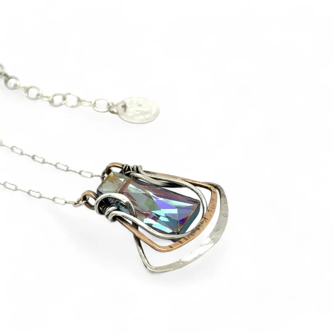 Art Nouveau Crystal Necklace 84065N - Art by any Means Jewelryproduct_