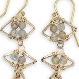Astral Diamond Quartz Earrings E84641 - Art by any Means Jewelryproduct_