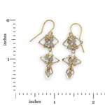 Astral Diamond Quartz Earrings - Art by any Means Jewelryproduct_
