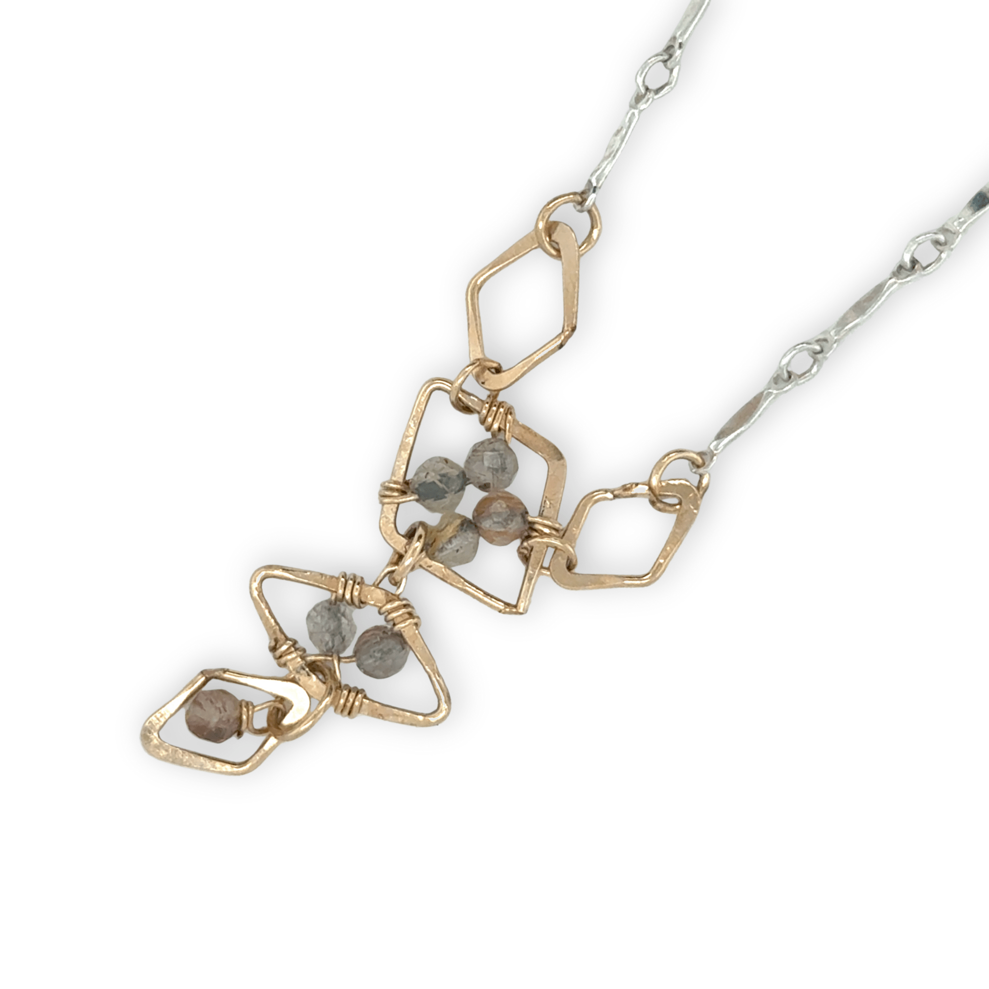Astral Diamond Quartz Necklace 84640N - Art by any Means Jewelryproduct_