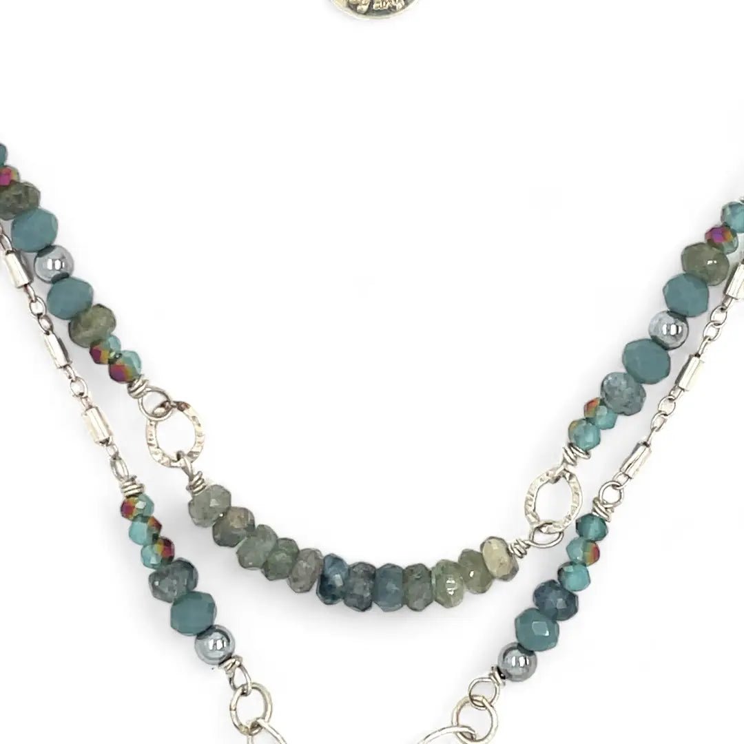Atlantic Ocean Aquamarine Necklace 83390N - Art by any Means Jewelryproduct_