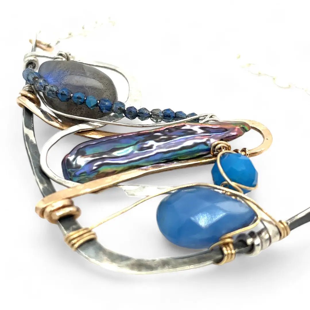 Atlantic Waves Necklace 83360N - Art by any Means Jewelryproduct_