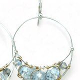 Atmosphere Crystal Hoop Earrings - Art by any Means Jewelryproduct_