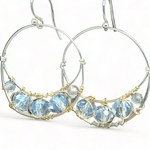 Atmosphere Crystal Hoop Earrings - Art by any Means Jewelryproduct_