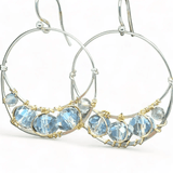 Atmosphere Crystal Hoop Earrings - Art by any Means Jewelryproduct_