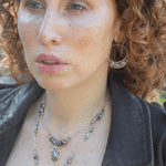 Atmosphere Crystal Hoop Earrings - Art by any Means Jewelryproduct_
