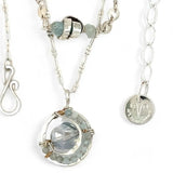 Atmospheric Aquamarine Double Necklace 83410N - Art by any Means Jewelryproduct_