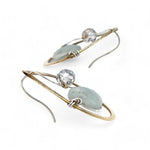 Atmospheric Aquamarine Post Earrings E83401 - Art by any Means Jewelryproduct_