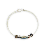 Azurite Eye Cuff Bracelet B422 - Art by any Means Jewelryproduct_
