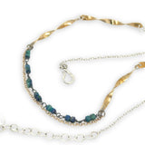 Azurite Sequence Necklace 84845N - Art by any Means Jewelryproduct_