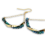 Azurite Sequence Swing Earrings E84846 - Art by any Means Jewelryproduct_
