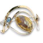 Babbling Brook Chalcedony Bracelet - Art by any Means Jewelryproduct_
