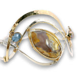 Babbling Brook Chalcedony Bracelet - Art by any Means Jewelryproduct_