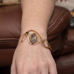 Babbling Brook Chalcedony Bracelet - Art by any Means Jewelryproduct_