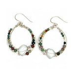 Balance Jasper Pearl Earrings E84227 - Art by any Means Jewelryproduct_