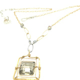 Champagne Tile Necklace 81193N