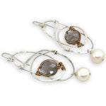 Big Dipper Moonstone Earrings - Art by any Means Jewelryproduct_