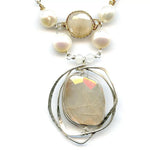 Big Dipper Moonstone Necklace - Art by any Means Jewelryproduct_