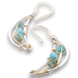 Bioluminescent Opal Moon Earrings E85011 - Art by any Means Jewelryproduct_