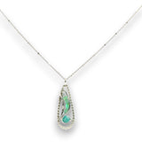 Bioluminescent Opal Necklace 85032N - Art by any Means Jewelryproduct_