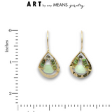 Black Opal Reckoning Mini Drop Earrings