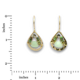 Black Opal Reckoning Mini Drop Earrings