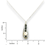 Black Velvet Pearl Necklace - Art by any Means Jewelryproduct_