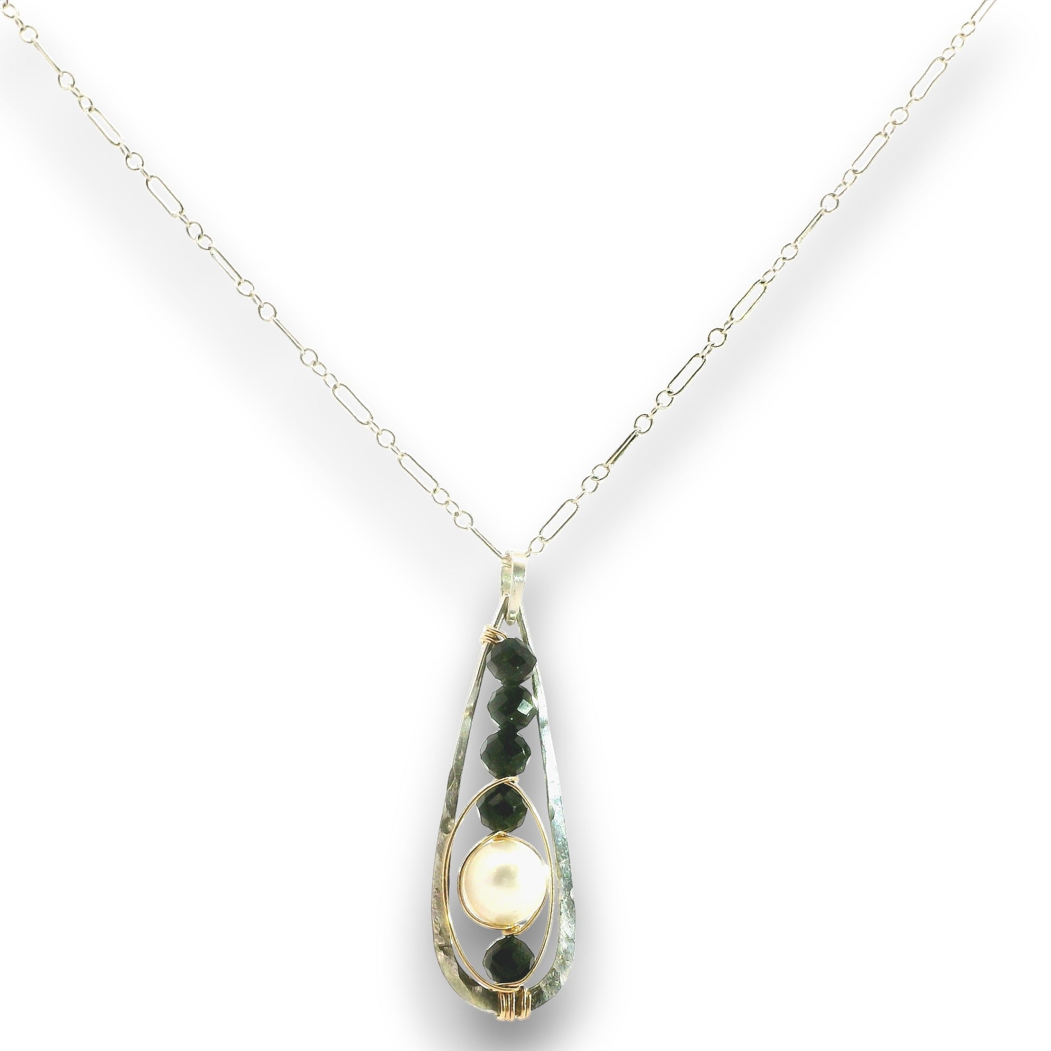 Black Velvet Pearl Necklace - Art by any Means Jewelryproduct_