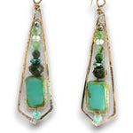 Blade of Grass Turquoise Earrings - Art by any Means Jewelryproduct_